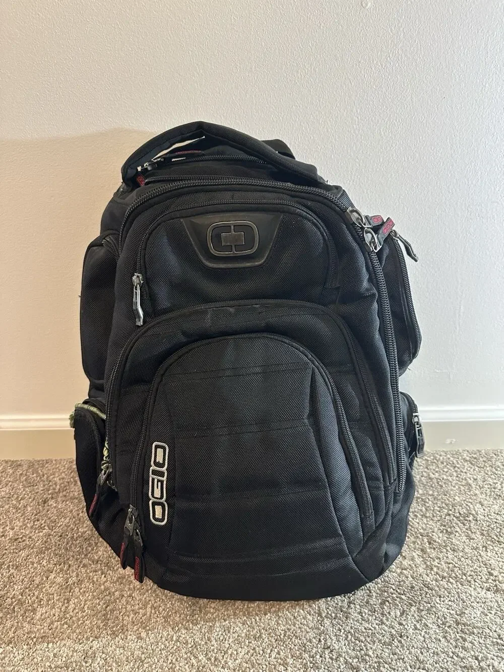 Ogio Renegade RSS Laptop Backpack Multi Pocket Black